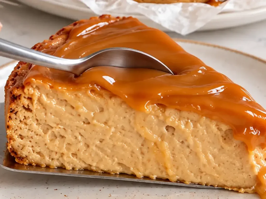 Torta de Ricota com Doce de Leite