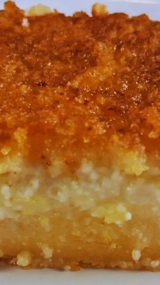 Bolo de Fubá Cremoso