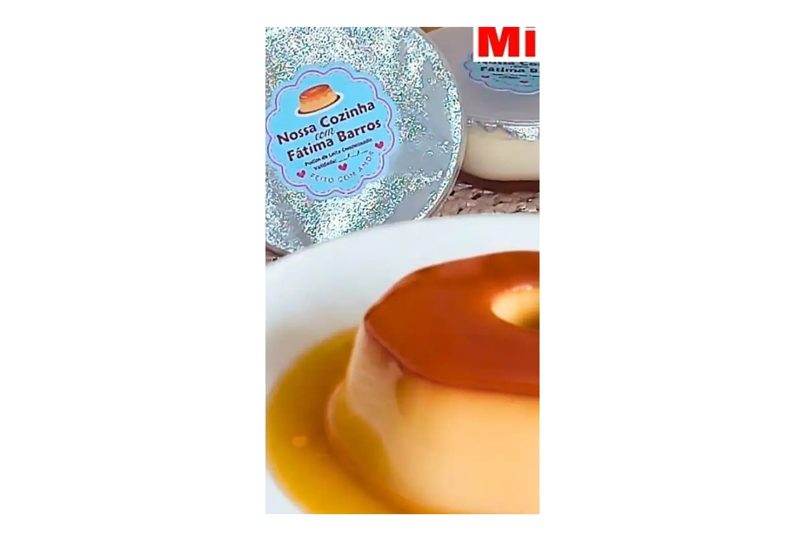 Mini Pudim de Leite Condensado